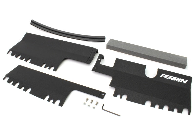 Perrin Performance Wrinkle Balck Radiator Shroud Subaru WRX STI 2015+ PSP-ENG-512BK User 1