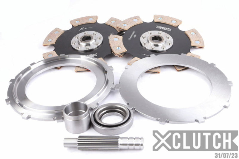 XCLUTCH Ford 9in Twin Solid Ceramic Multi-Disc Service Pack XMS-230-FD01-2E-XC XMS-230-FD01-2E-XC Photo - Primary