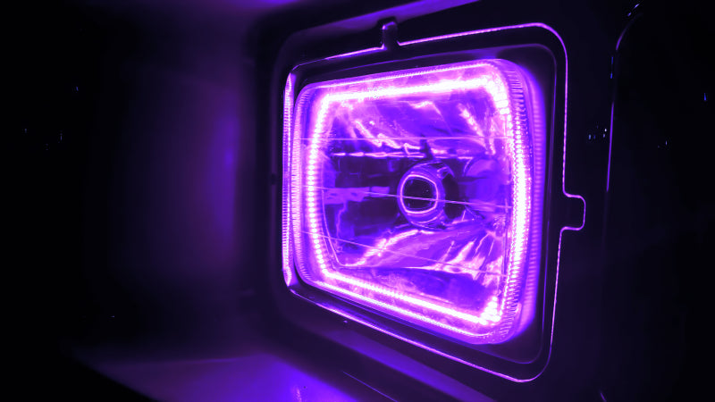 ORACLE Lighting Oracle Pre-Installed Lights 7x6 IN. Sealed Beam - ColorSHIFT Halo 6908-333 6908-333 Photo - lifestyle view