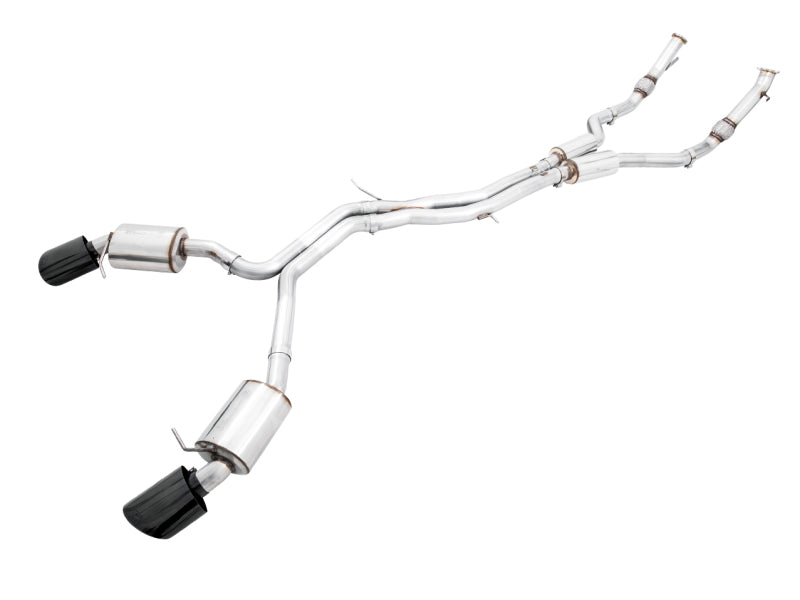 AWE Tuning Audi B9 RS 5 2.9L (Res.For Performance Cat) Touring Edition Exhaust w/ Diamond Black Tips 3015-33112 3015-33112 Photo - Primary