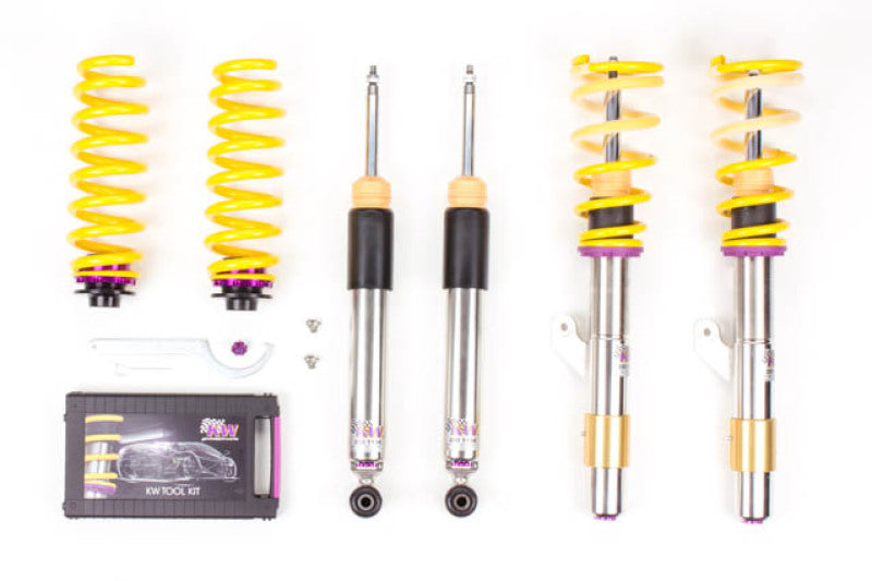 KW Suspension KW Coilover Kit V3: BMW 3series F30, 4series F32, 2WD w/o ED 3522000F Photo - Primary