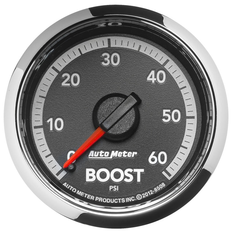 Autometer Gauge, Boost, 2 1/16", 60Psi, Mechanical, Ram Gen 4 Factory Match 8508 Photo - Primary