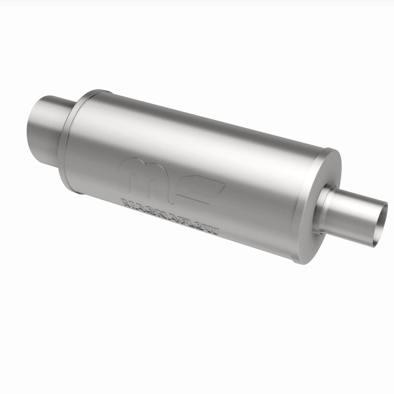 MagnaFlow 6" Round Center/Center Performance Muffler With Tip 14821 360 Degree Image Set