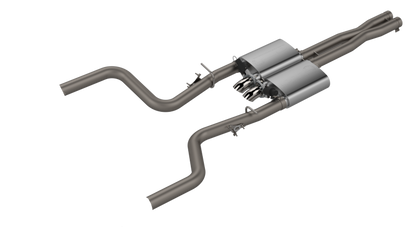 QTP 15-18 Dodge Challenger 6.2L/6.4L 304SS Screamer Cat-Back Exhaust w/3in Tips 430115 430115 Photo - Primary