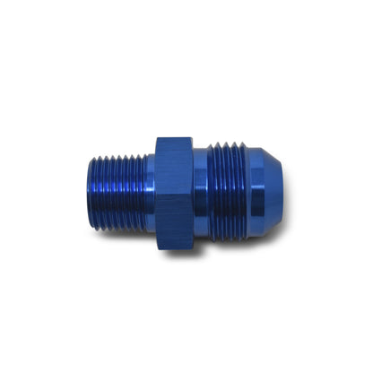 Russell -12 AN Straight Flare To Pipe Adapter (Blue Finish) 660520 Photo - out of package