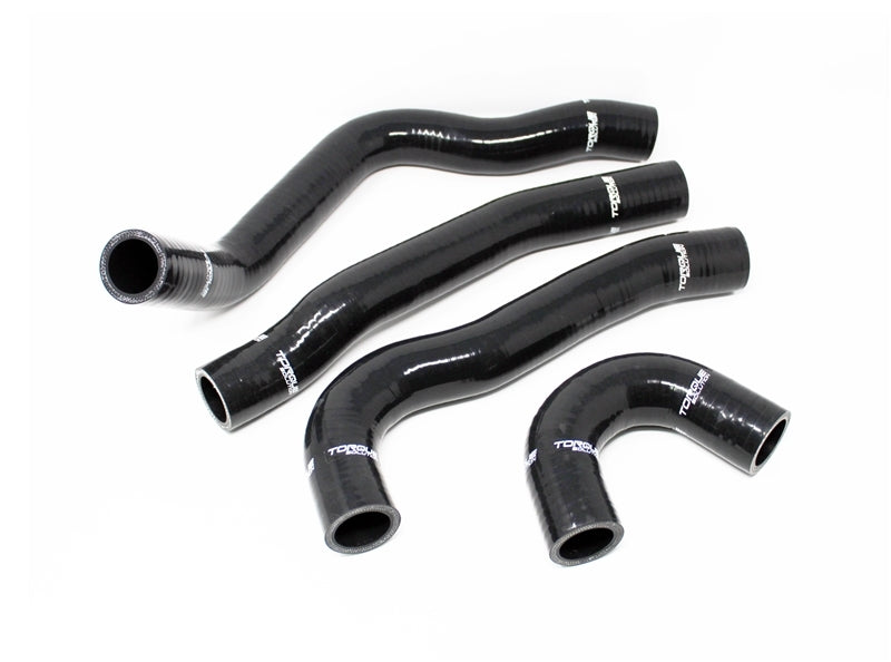 Torque Solution Silicone Radiator Hose Kit: Mitsubishi Evolution X 2008-2015 TS-EVX-434BK Photo - Primary