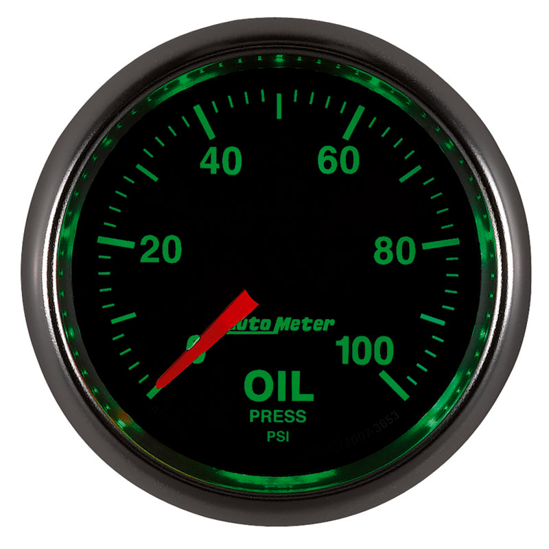 Autometer Gauge, Oil Pressure, 2 1/16", 100PSI, Digital Stepper Motor GS 3853 User 4