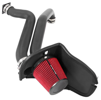 Spectre 97-06 Jeep Wrangler L6-4.0L F/I Air Intake Kit - Tex. Black w/Red Filter 9050 9050 Photo - Primary
