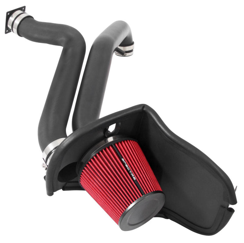 Spectre 97-06 Jeep Wrangler L6-4.0L F/I Air Intake Kit - Tex. Black w/Red Filter 9050 9050 Photo - Primary