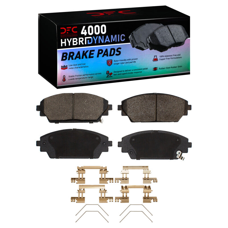 DFC DFC 4000 HybriDynamic Brake Pads Brakes, Rotors & Pads Brake Pads - OE main image