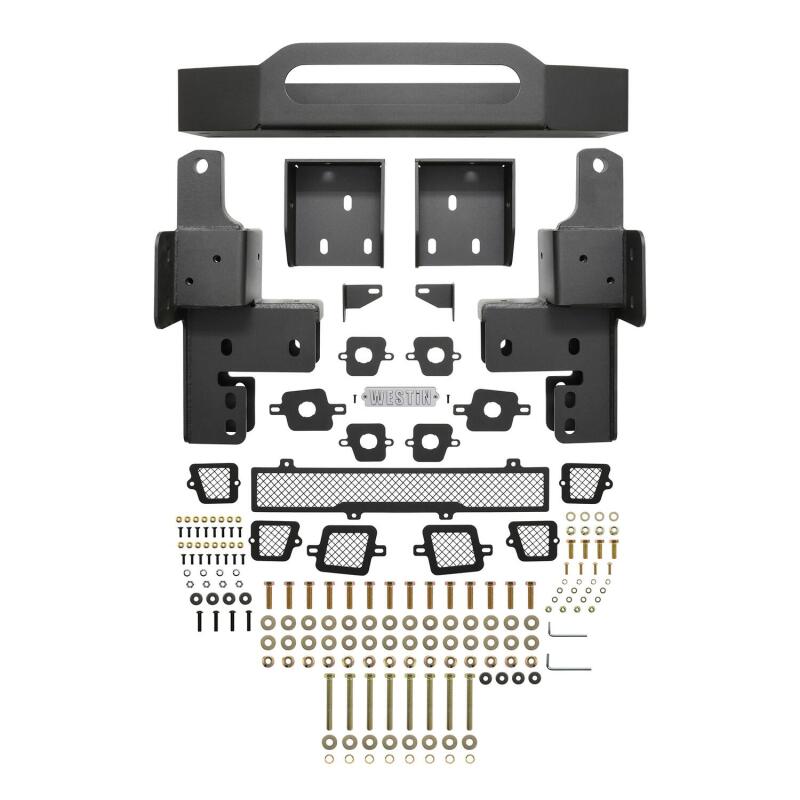 Westin 19-21 Ram 2500/3500 Pro-Series Front Bumper - Textured Black 58-411235 58-411235 Photo - Unmounted