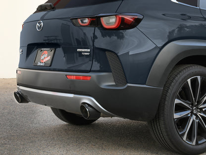 aFe 2023+ Mazda CX-50 Takeda 2.5in 304 SS Axle-Back Exhaust System w/ Carbon Fiber Tips 49-37036-C 49-37036-C Photo - Mounted