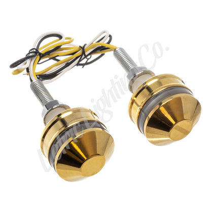 Letric Lighting Grip Ind Lghts Brss Cp Wht/Amb LLC-NBE-TS LLC-NBE-TS Photo - Primary