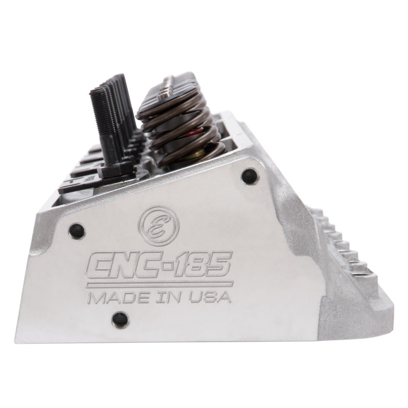 Edelbrock Cylinder Head, SBC, E-CNC 185, 64CC, Straight Plug for Hydraulic Roll. 79895 Photo - Primary