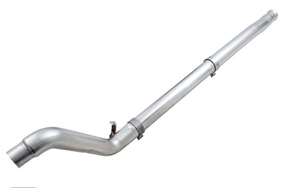 AWE Tuning 2018+ Jeep Wrangler JL/JLU 2.0T Non-Resonated Mid Pipe 3020-11003 3020-11003 Photo - Primary
