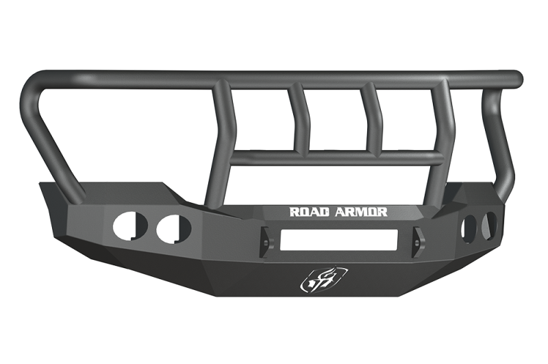 Road Armor 11-16 Ford F-250 Stealth Front Bumper w/Titan II Guard Standard Flare - Tex Blk 61102B-NW 61102B-NW Photo - Primary