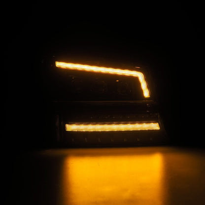 AlphaRex 03-06 Chevy Silverado 1500/2500HD/3500HD/Avalanche Alpha-Black NOVA LED Proj Headlights 880254 880254 User 5