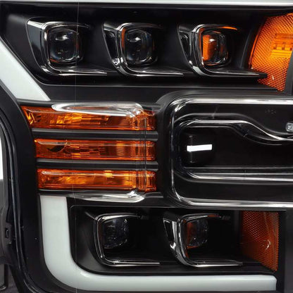 AlphaRex 17-20 Ford Raptor NOVA LED Proj Headlights Plank Style Matte Black w/Activ Light/Seq Signal 880152 880152 User 3