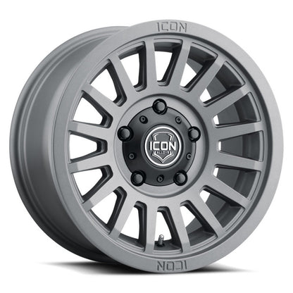 ICON Recon SLX 17x8.5 6x135 6mm Offset 5in BS 87.1mm Bore Charcoal Wheel 3617856350CH 3617856350CH Photo - Primary