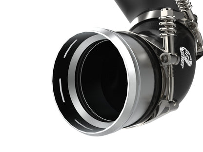 aFe Bladerunner Intercoolers I/C Tubes Hot/Cold 2021+ Ford F-150 V6-2.7L (tt) - Black 46-20474-B 46-20474-B Photo - Close Up