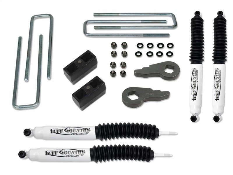 Tuff Country 99-06 Chevy Silverado 1500 4x4 2in Lift Kit (with Rear Lift Blocks SX8000 Shocks) 12926KN 12926KN Photo - Primary