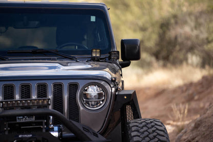 DV8 Offroad 18-22 Jeep Gladiator JT Cowl Light Bar Bracket LBJL-04 LBJL-04 User 2