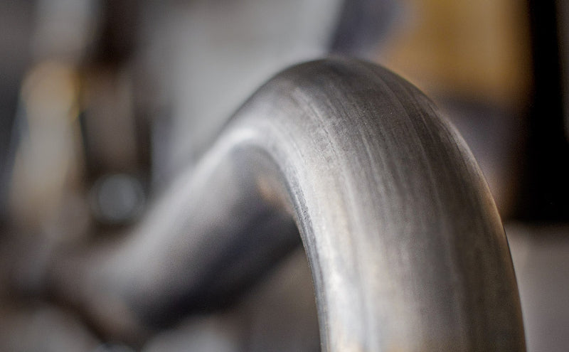 MagnaFlow 180° Bend Stainless Steel Pipe 10712 Photo - Mounted