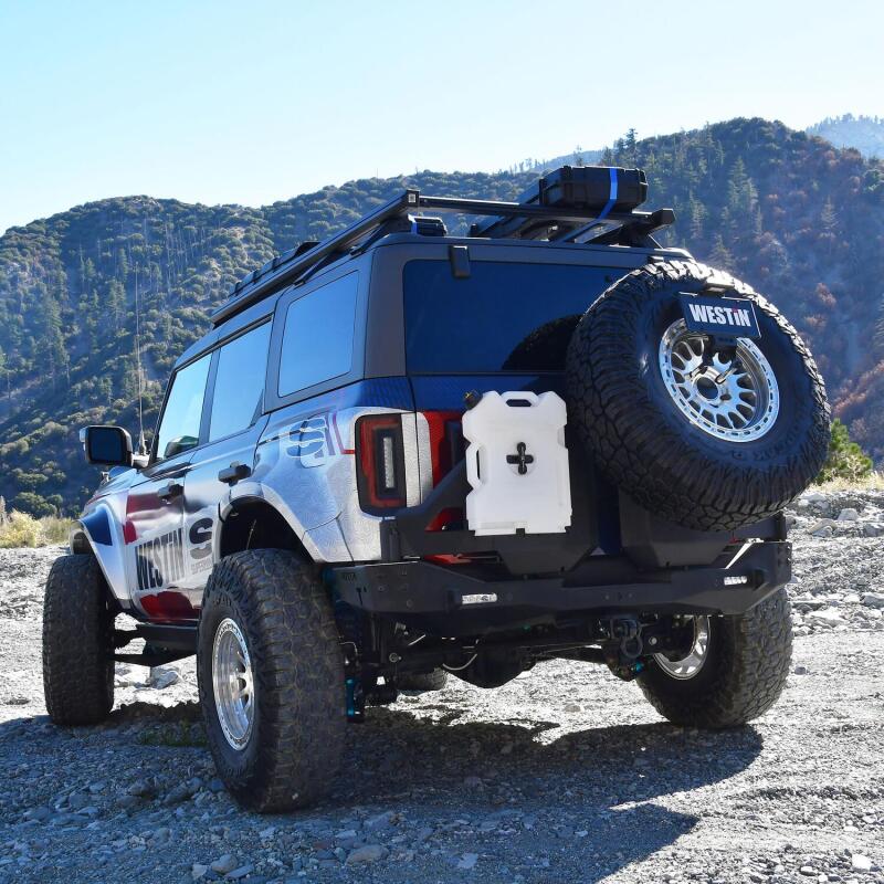 Westin 18-25 Wrangler JL Aceessory For XTS Rear - P/S Swingout - Tex. Blk 59-732255 59-732255 Photo - Mounted
