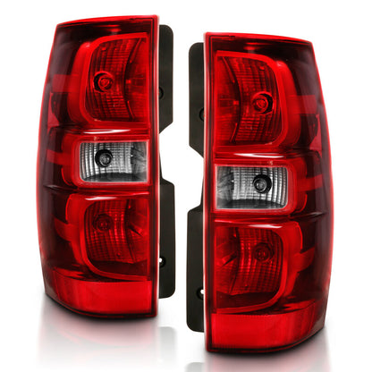 ANZO 2007-2014 Chevy Tahoe Taillight Red/Clear Lens (OE Replacement) 311304 311304 User 1
