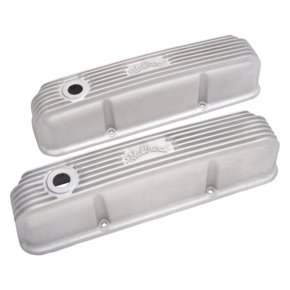 Edelbrock Valve Cover, Classic Series, Ford, 1958-1976 Fe V8, Satin 41629 Photo - Unmounted