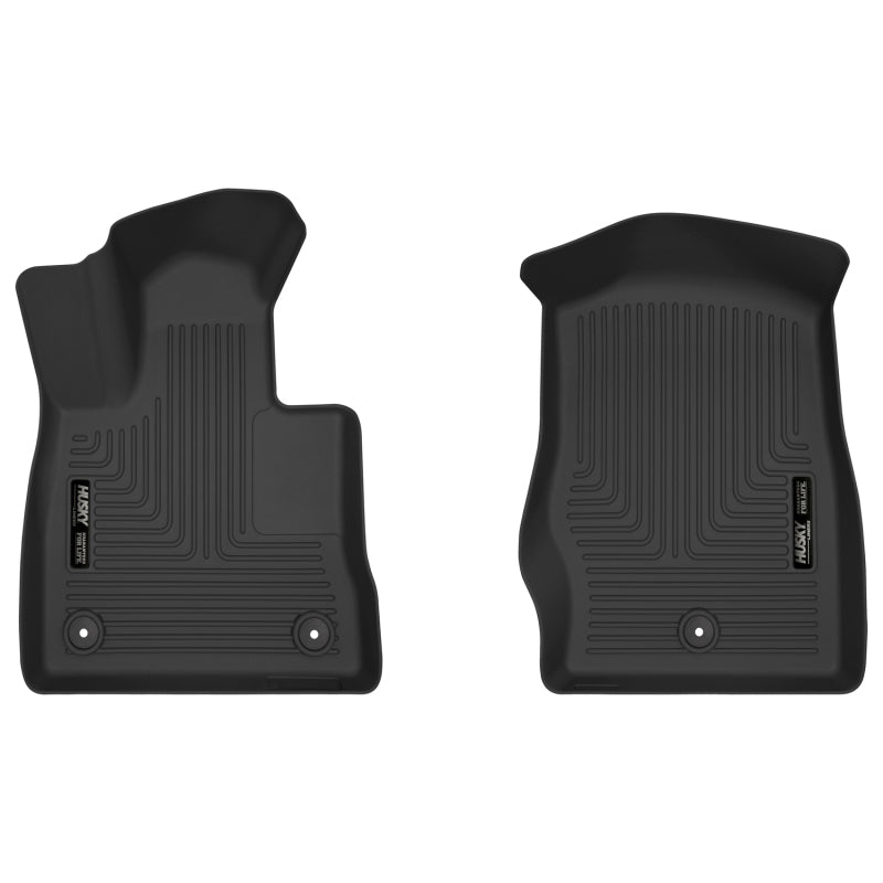 Husky Liners 2020+ Ford Explorer X-Act Contour Black Front Floor Liners 54871 54871 Photo - Primary