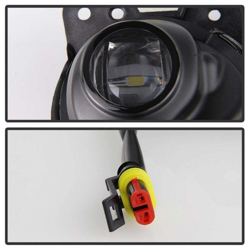 Spyder 17-18 Mazda 3 OEM Style Full LED Fog Light w/Switch - Clear (FL-MM32017-LED-C) 9043192 9043192 Photo - Unmounted