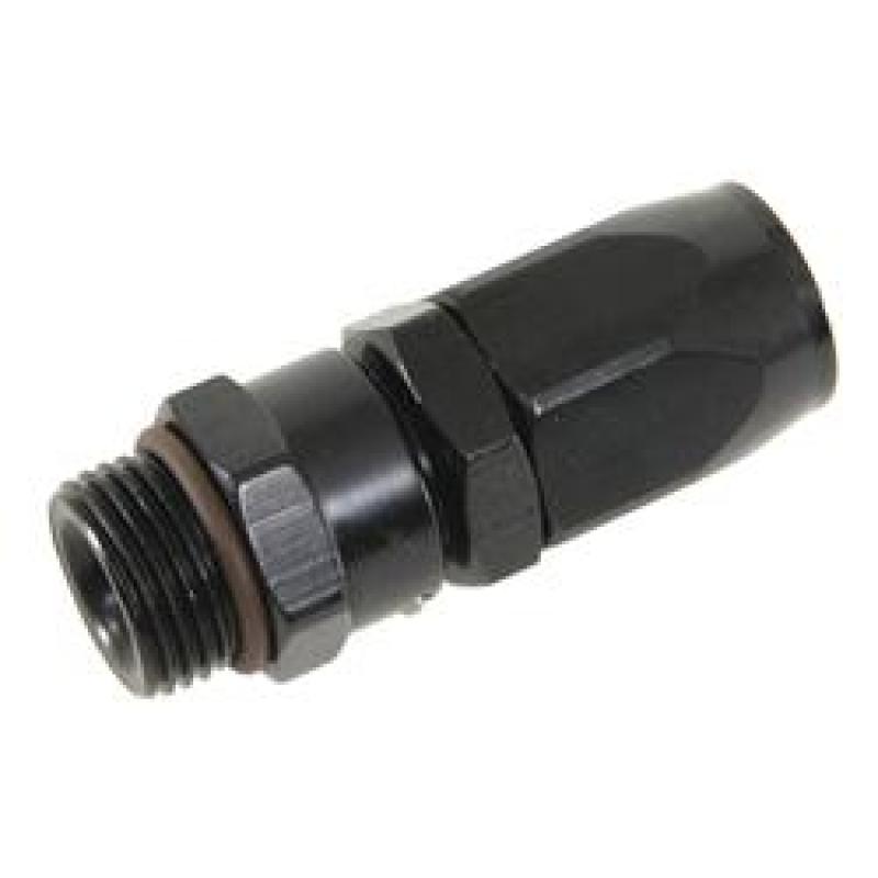 Fragola -16AN Straight x 1 1/16 - 12 (12) Hose End - Black 180120-BL 180120-BL Photo - Primary