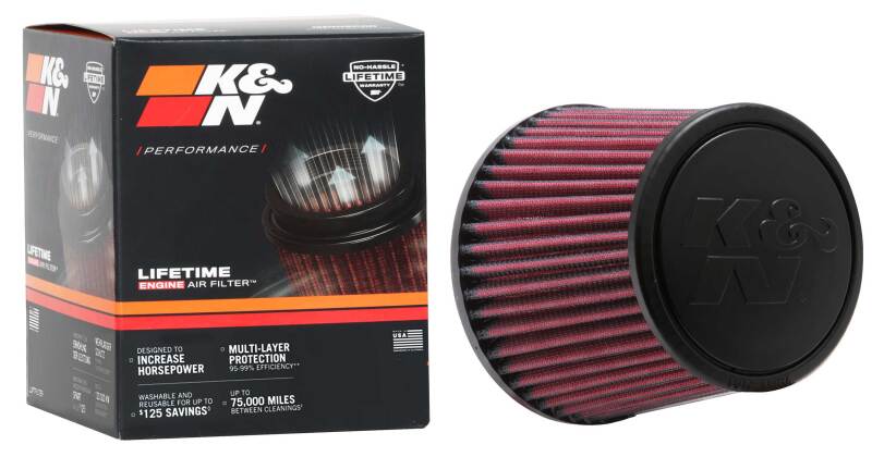 K&N Engineering K&N Universal Clamp-On Air Filter 3-15/16in FLG / 5-1/2in B / 4-1/2in T / 4-7/16in H RU-5059 RU-5059 Photo - out of package