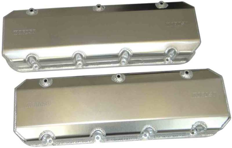 Moroso Brodix SR20/Dart Pro1 Valve Cover - 3in - Exhaust Pockets/Intake Tubes - Aluminum - Pair 68483 68483 Photo - Primary