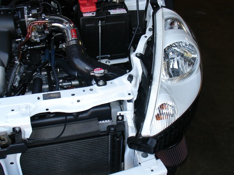 Injen 07-08 Fit 1.5L 4 Cyl. Polished Cold Air Intake SP1511P SP1511P Photo - Mounted