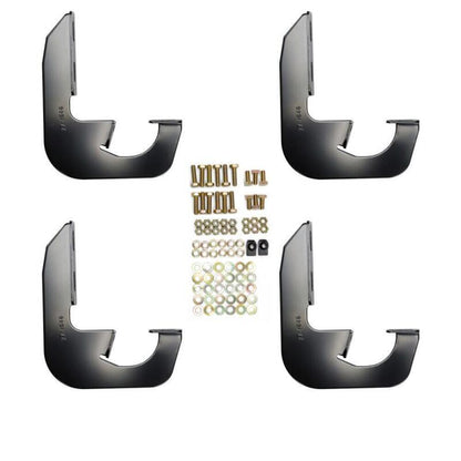 Westin 2014-2018 Chevy Silverado 1500 Reg Cab (Rocker Mount) Running Board Mount Kit - Black 27-2135 27-2135 Photo - Primary