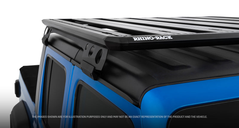Rhino-Rack Rhino Rack Jeep Overlanding Kit with Gutter Backbone ROLJ1 ROLJ1 Photo - Primary