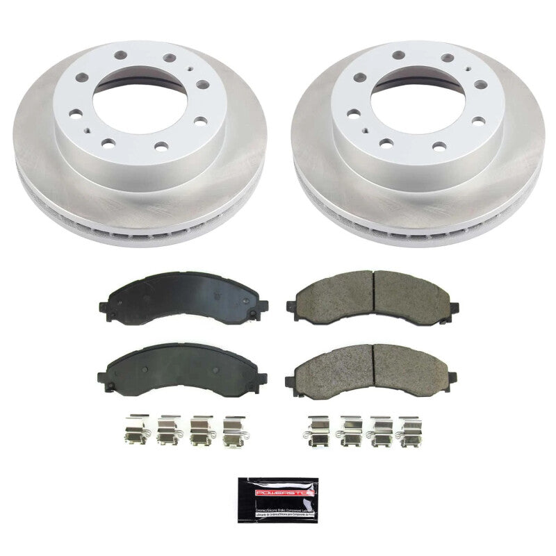 PowerStop Power Stop 21-22 GMC Savana 3500 Front Semi-Coated Rotor Kit SC8746 SC8746 Photo - Primary