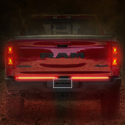 Putco 09-22 Jeep Wrangler JK/19-22 Ram 1500/2500 18in Split Red Light Blade Direct Fit Kit Red/White 9201018-04 9201018-04 Photo - Primary