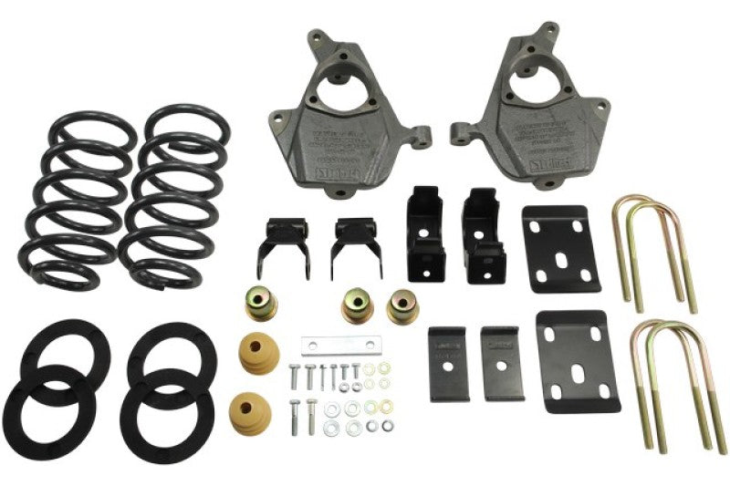 Belltech Lowering Kit 14 Chev/GM Silverado/Sierra Std Cab 2WD 3" or 4" Frnt/7" 989 Photo - Primary
