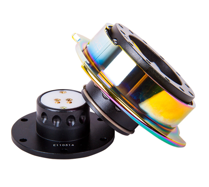 NRG Quick Release - Black Body/ Neo Chrome Ring SRK-250BK/MC Photo - Primary
