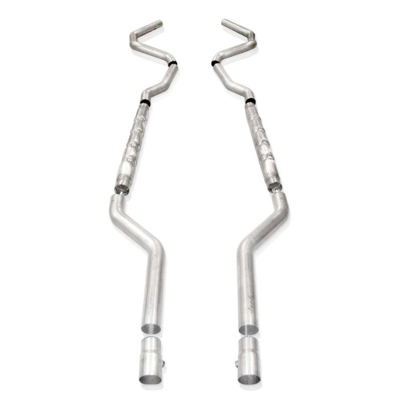 Stainless Works Chevy Camaro 1967-69 Exhaust 3in Stainless Chambered No X-Pipe CA679LSCH CA679LSCH Photo - Primary