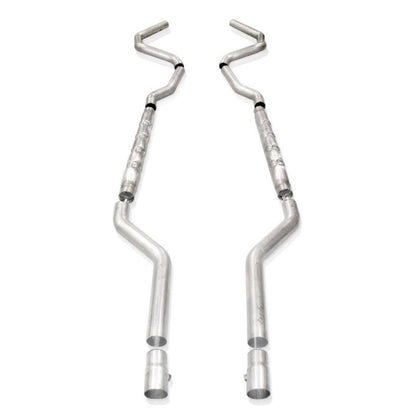 Stainless Works Chevy Camaro 1967-69 Exhaust 3in Stainless Chambered No X-Pipe CA679LSCH CA679LSCH Photo - Primary