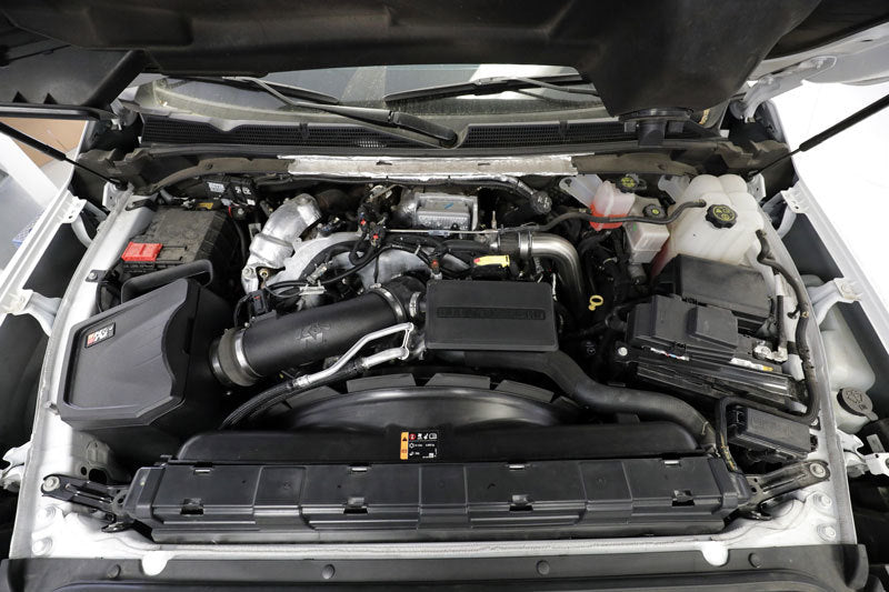 K&N Engineering K&N 2020+ Chevrolet Silverado 2500/3500 V8-6.6L DSL Performance Intake System 63-3119 63-3119 Photo - Mounted