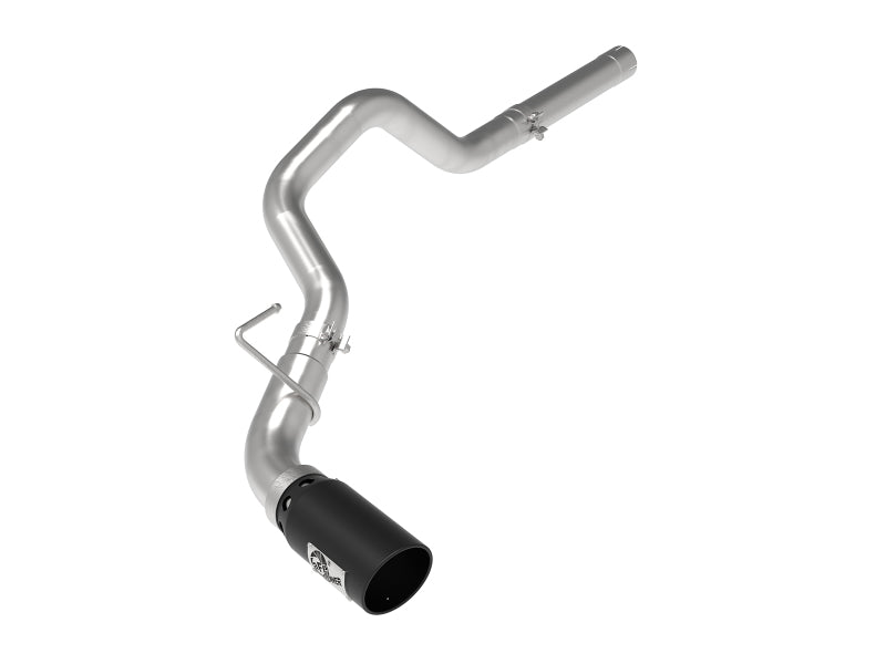 aFe LARGE BORE HD 3in 409-SS DPF-Back Exhaust w/Black Tip 14-18 RAM 1500 EcoDiesel V6-3.0L (td) 49-42065-B 49-42065-B Photo - Primary