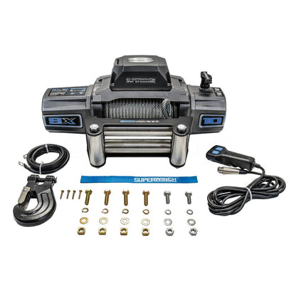 Superwinch 10000 LBS 12 VDC 3/8in x 85ft Wire Rope SX 10000 Winch 1710200 1710200 Photo - Unmounted