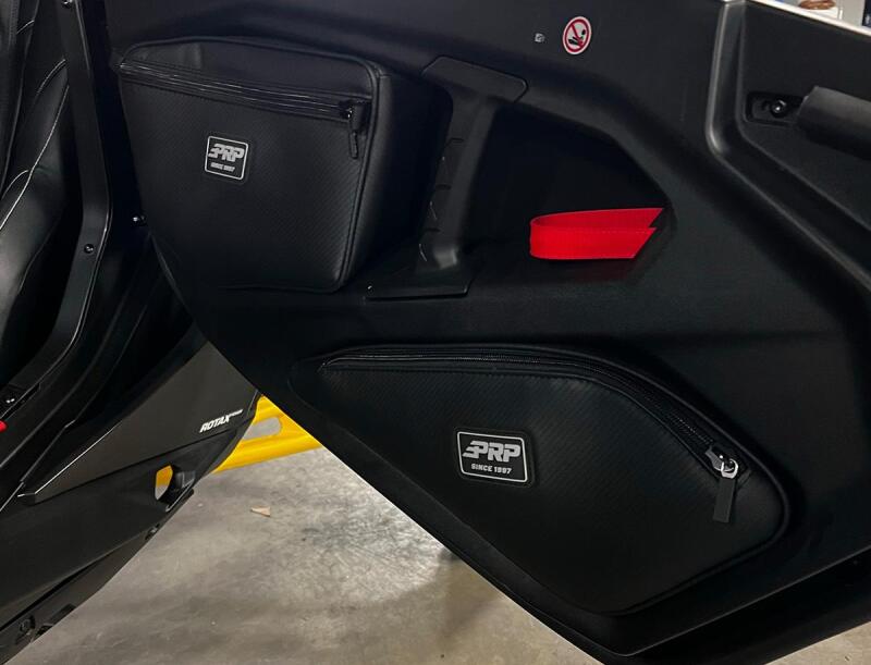 PRP Seats PRP Upper Door Bags for Can-Am Maverick R (Pair) E134-210 E134-210 Photo - Close Up