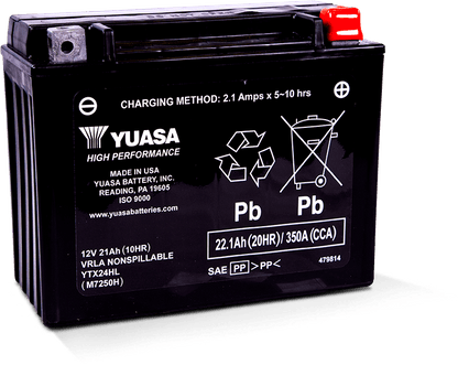 Yuasa Battery Yuasa Ytx24Hl Yuasa Battery YUAM7250H YUAM7250H User 1