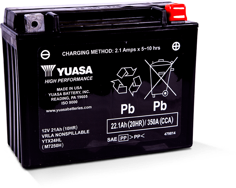 Yuasa Battery Yuasa Ytx24Hl Yuasa Battery YUAM7250H